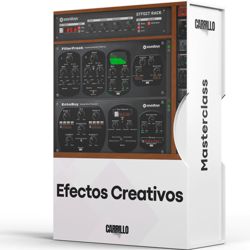 Efectos-creativos en mezcla y mastering